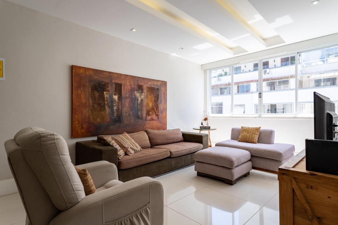 Belo Em Copacabana - Uma Quadra Da Praia- Sl1001 Z2 Rio de Janeiro Exterior foto